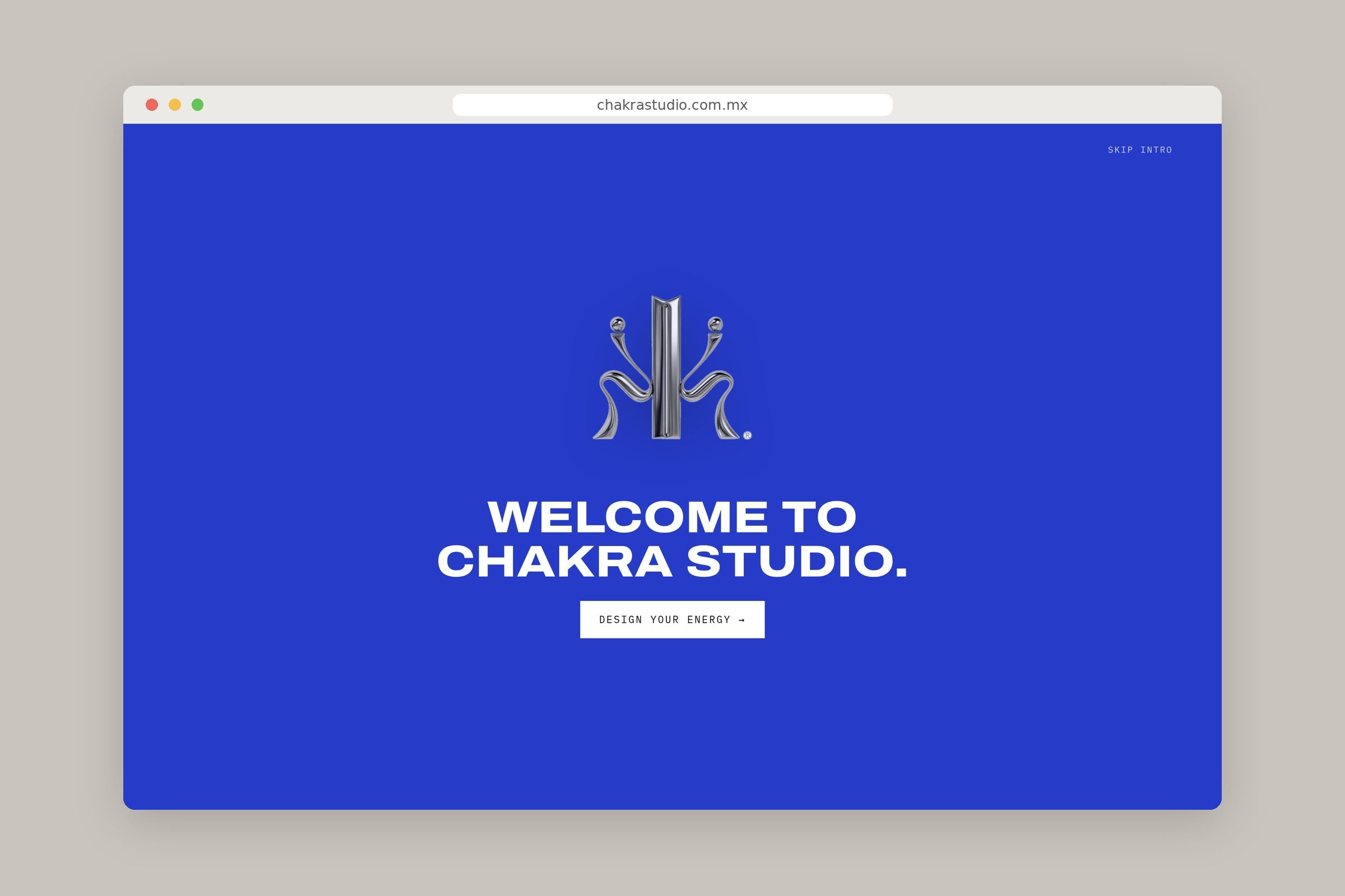Chakra Studio — website home