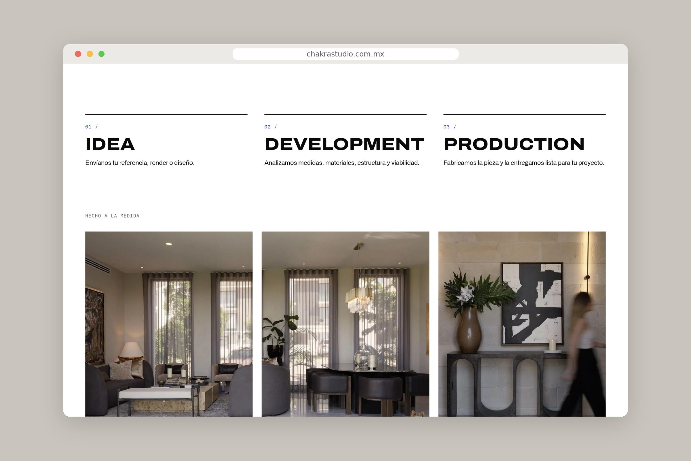 Chakra Studio — Idea, Development, Production