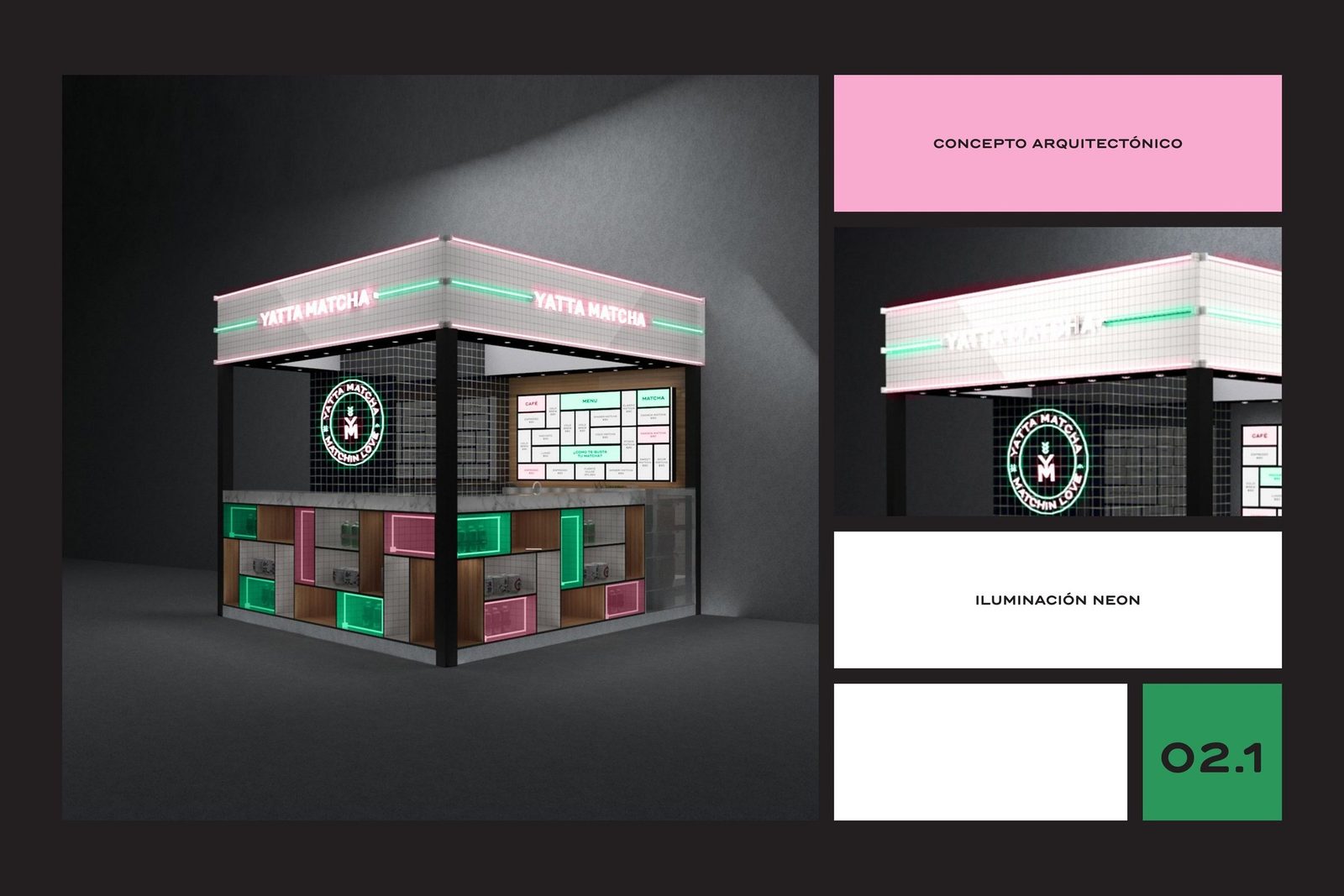 Yatta Matcha — kiosk