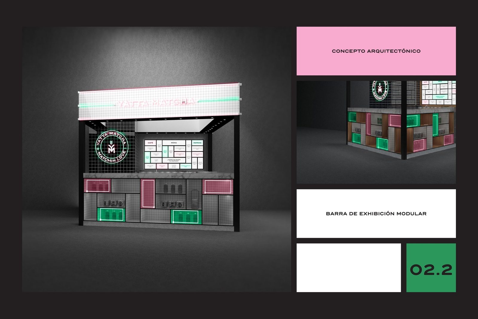 Yatta Matcha — kiosk